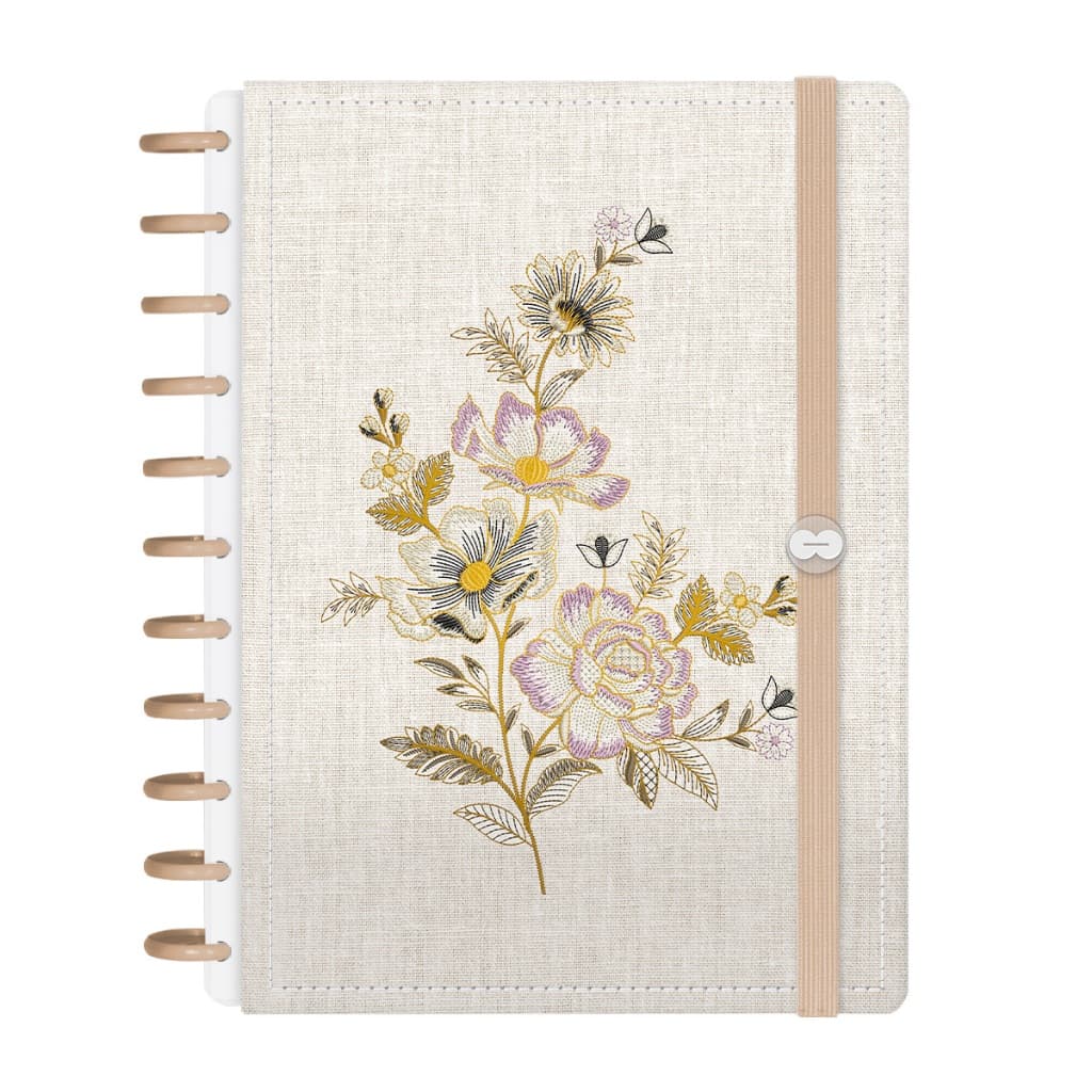 Caderno Iscool Disc Inteligente 140 Folhas Entrepontos Rosas M+ / G+