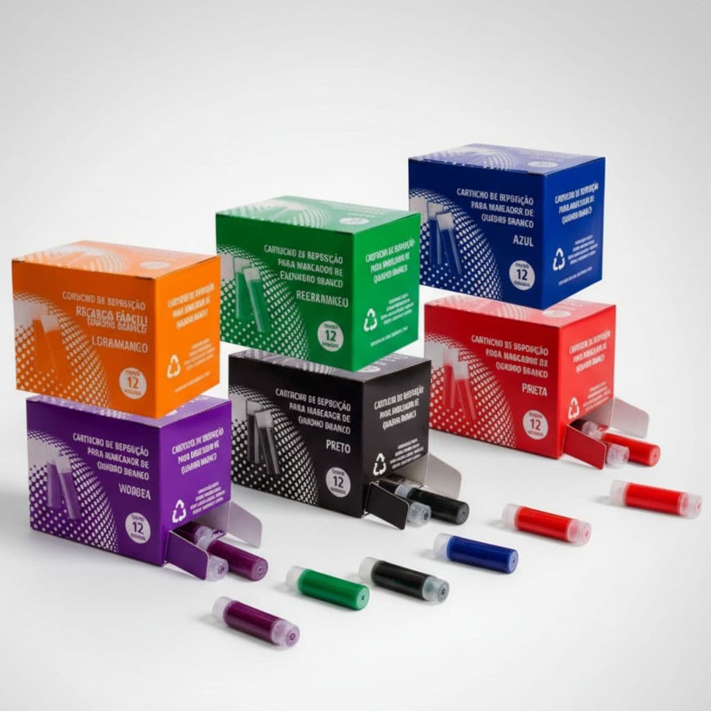 Kit 3 Caixas com 12 Refis de Tinta Pilot para Marcador de Quadro Branco produto excelente performance