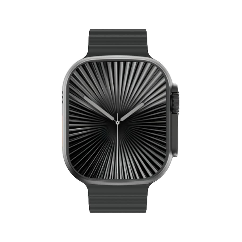 Smartwatch ULTRA 4 Plus 2.04” AMOLED IP68 ECG NFC WhatsApp ChatGPT Preto