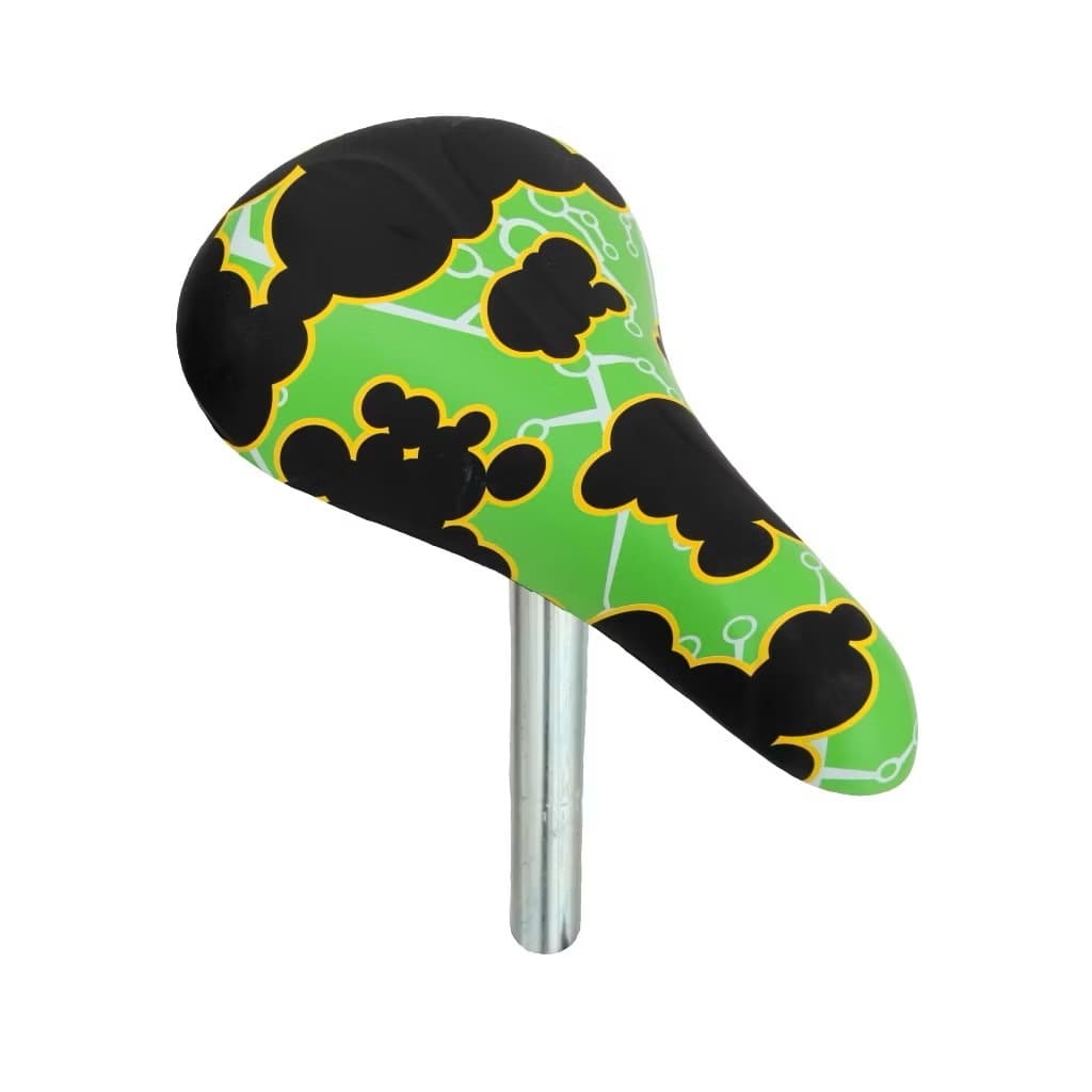 Banco Bicicleta Infantil Selim Kalf Verde Camuflado c/ canote