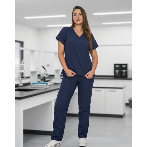 Conjunto scrub Pijama Cirúrgico Original seca rápido não amassa dentista medico enfermeiro 10