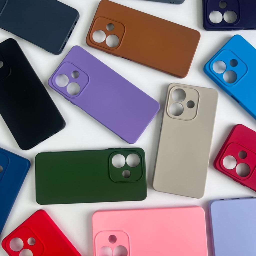 Capinha Para Oppo A3 4G-5G / A40 / A60 / Capa Case Silicone Aveludada Colorida Forrada (CF26)
