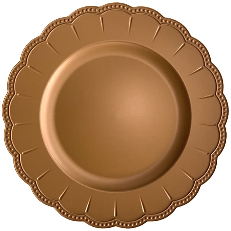 Sousplat de Plástico 33cm – Elegância e Praticidade na sua mesa