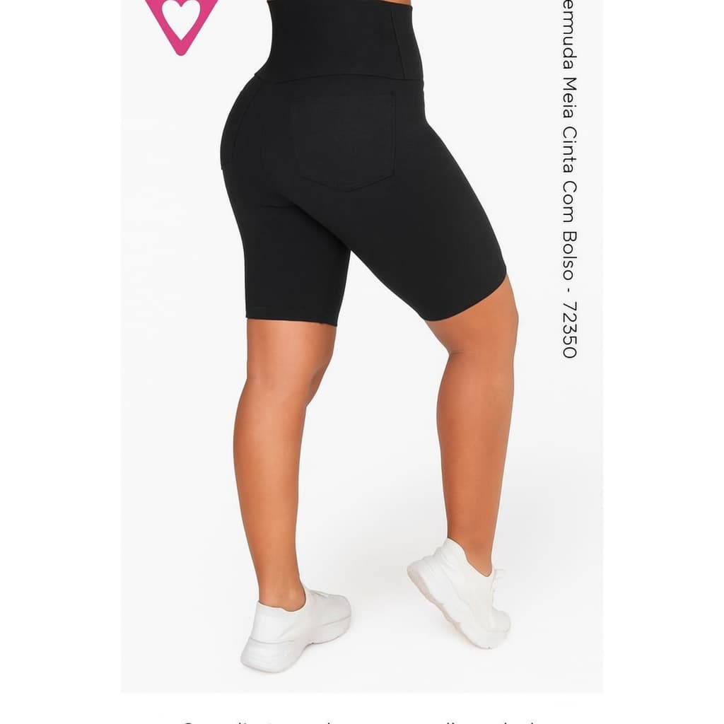🚴‍♀️ Bermuda Ciclista Meia Cinta Romance Original || LEIA A DESCRIÇÃO