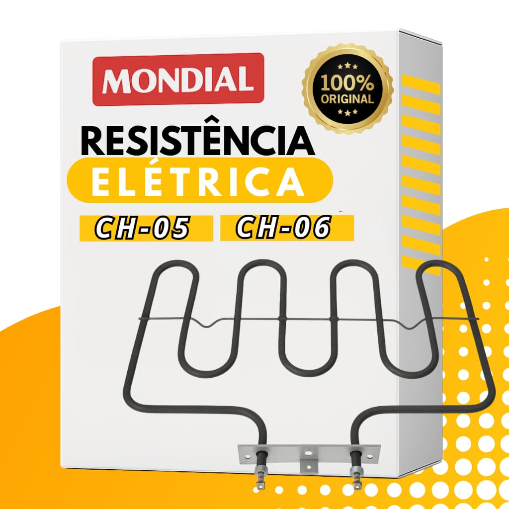 Resistencia Mondial P Churrasqueira Ch-05 / Ch-06 1800w127v
