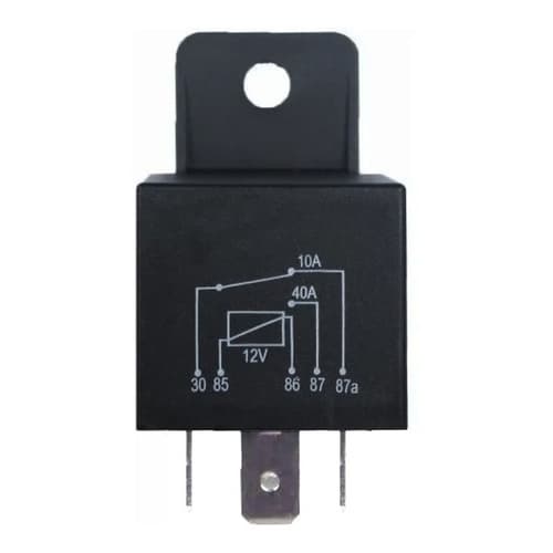 Rele De Buzina Universal 4 Pinos Automotivo 12v 40a