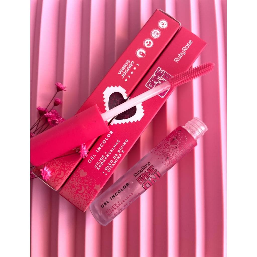 Gel Incolor para Cílios e Sobrancelhas GameOn Ruby Rose
