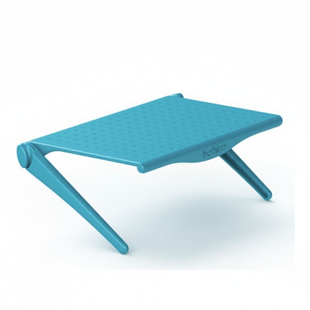 Prateleira Bobino Screen Shelf Turquesa para Monitor TV Suporte Organizador Ajustável Smart TV