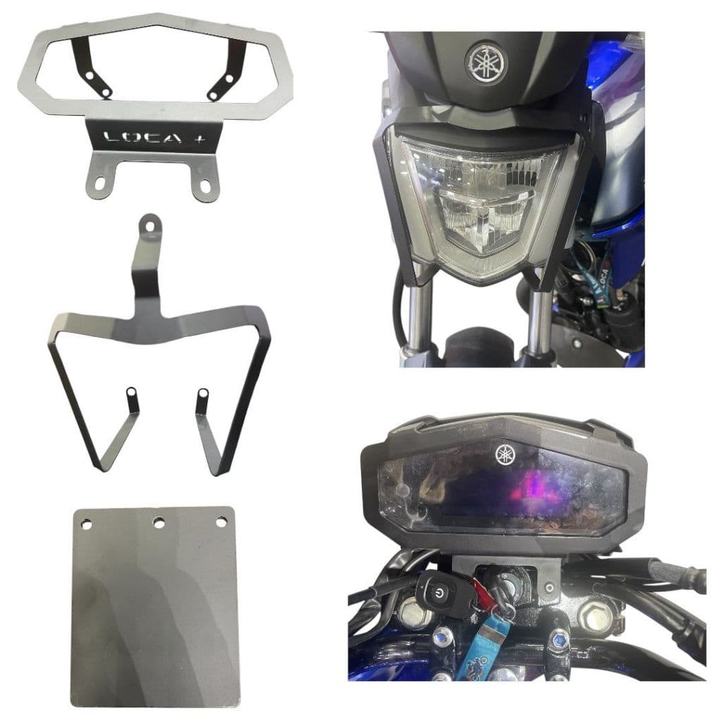 Protetor Antifurto Yamaha Factor 2025 Painel Farol Módulo