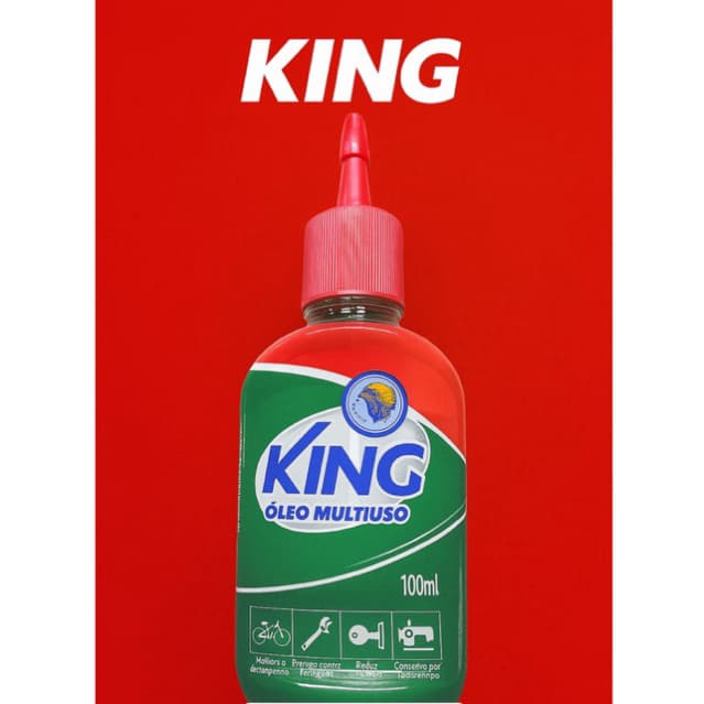 Óleo Multiuso KING 100ml oleo lubrificante