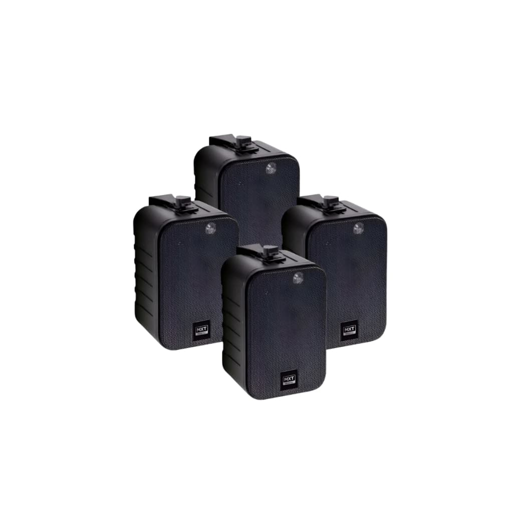 Kit 2 Par De Caixas De Som Para Ambiente 50w Rms Mxt Mxk-25