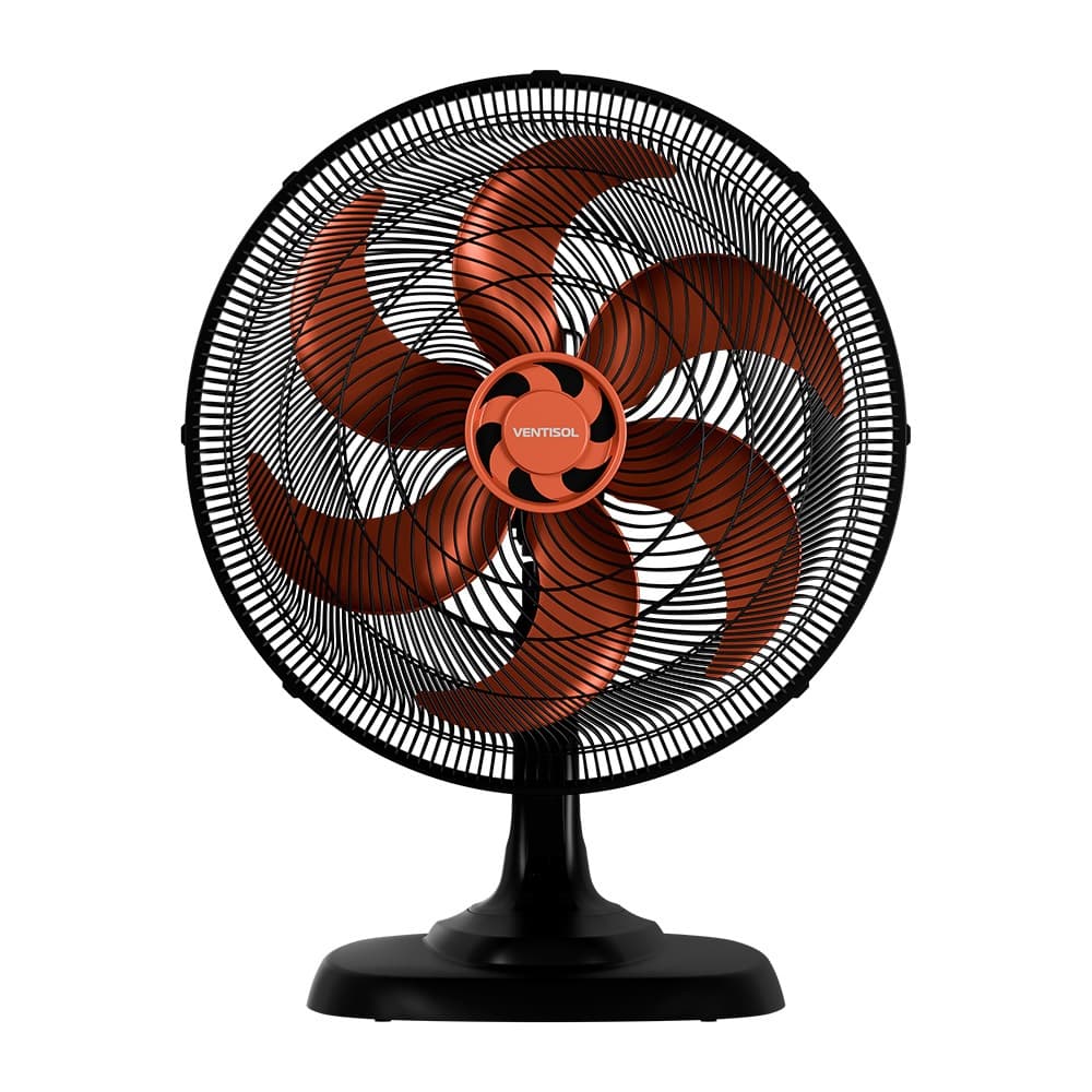 Ventilador de mesa 50 cm -  Ventisol 6 pás 3 velocidades - Turbo 110V