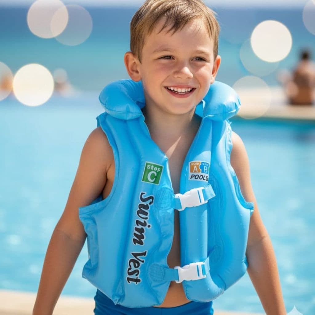 COLETE INFLAVEL SALVA VIDAS BOIA INFANTIL PISCINA PRAIA PRESENTE DIA DAS CRIANÇAS NATAL