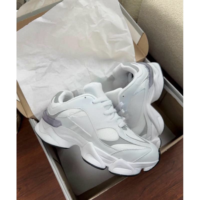 Tênis Casual Branco Feminino Masculino Modelo Premium Clássico Esportivo Ballance Academia Unissex