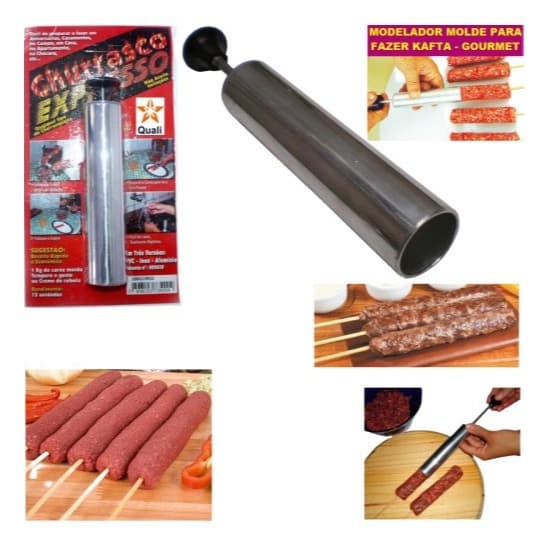Maquina Kafta Churrasco Expresso Aluminio
