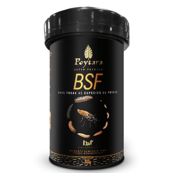 Ração Para Peixes BSF Black Soldier Fly Crisps