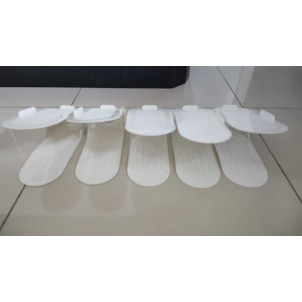 Organizador Plástico Para Sapatos e Tênis Compacto Branco