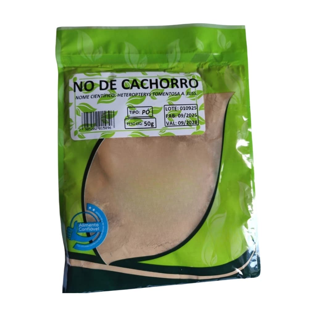 No de Cachorro em Pó 50g – Erva Natural para Chás e Preparos Artesanais