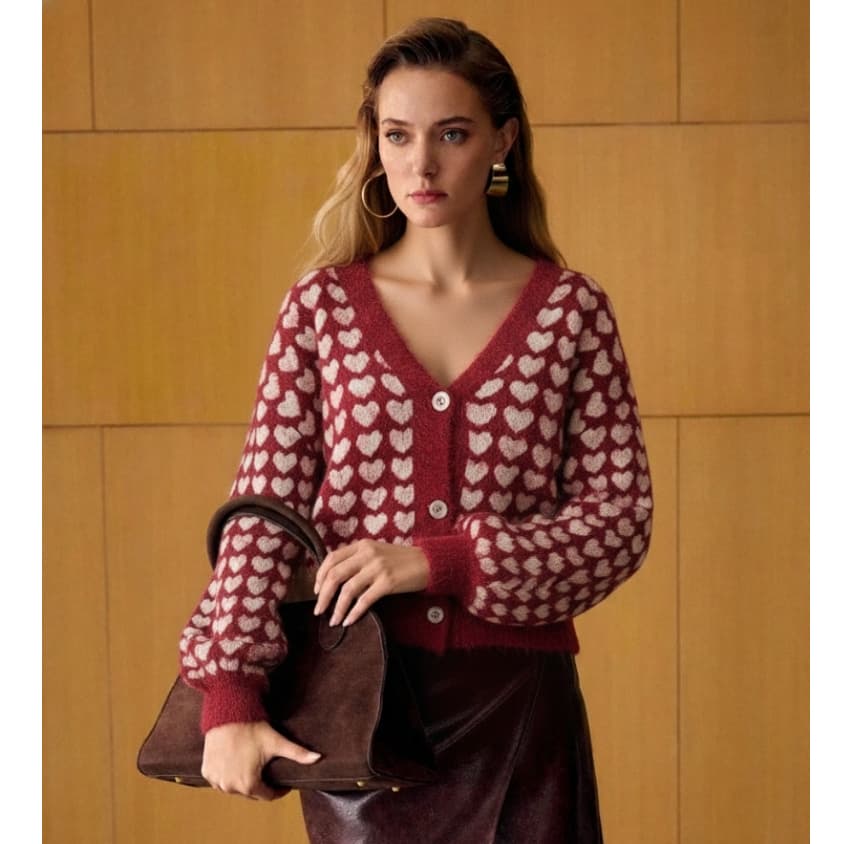 Blusa de Frio Feminina MODAL Casaco Tricot Casaco Feminino Elegante Sobretudo