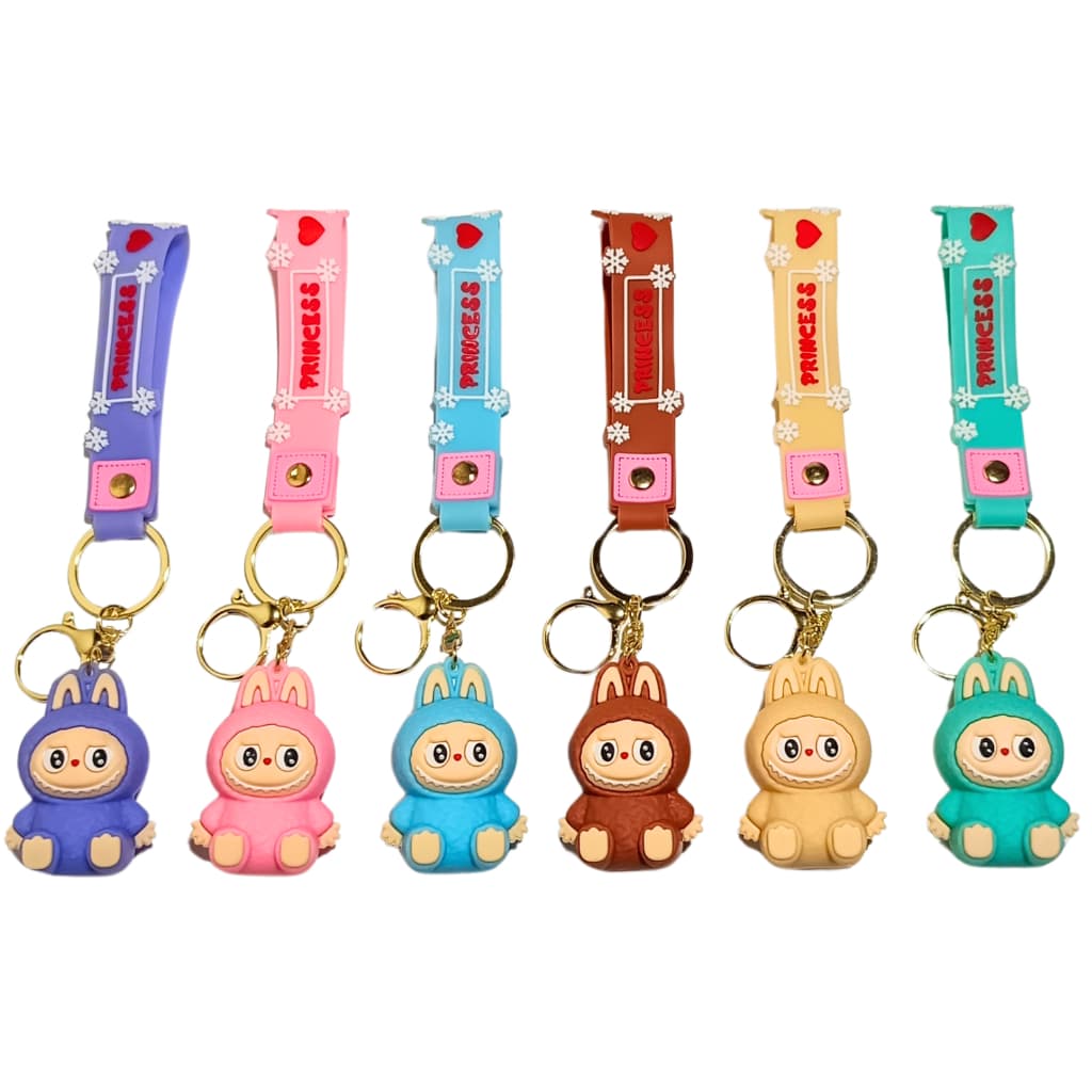Chaveiro Silicone Emborrachado Monstrinho Acessorio para Chave Bolsa 5cm