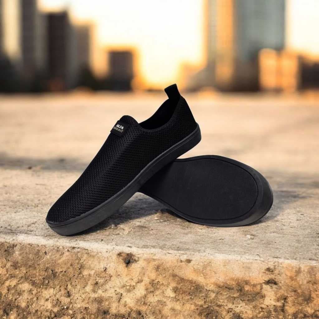 Tênis Meia Masculino Casual Sapato Leve Confortável Slip On Sola PVC Alfa Summit