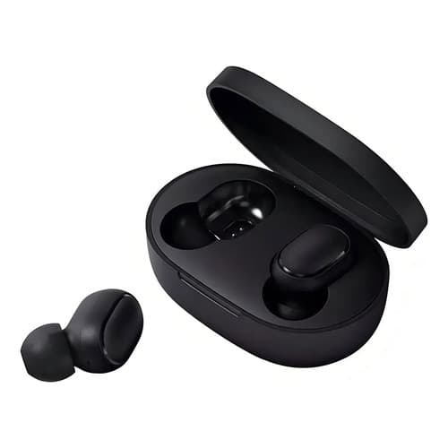 Fones De Ouvido Bluetooth Airdots Primeira Linha Premium Cor Preto Luz Azul