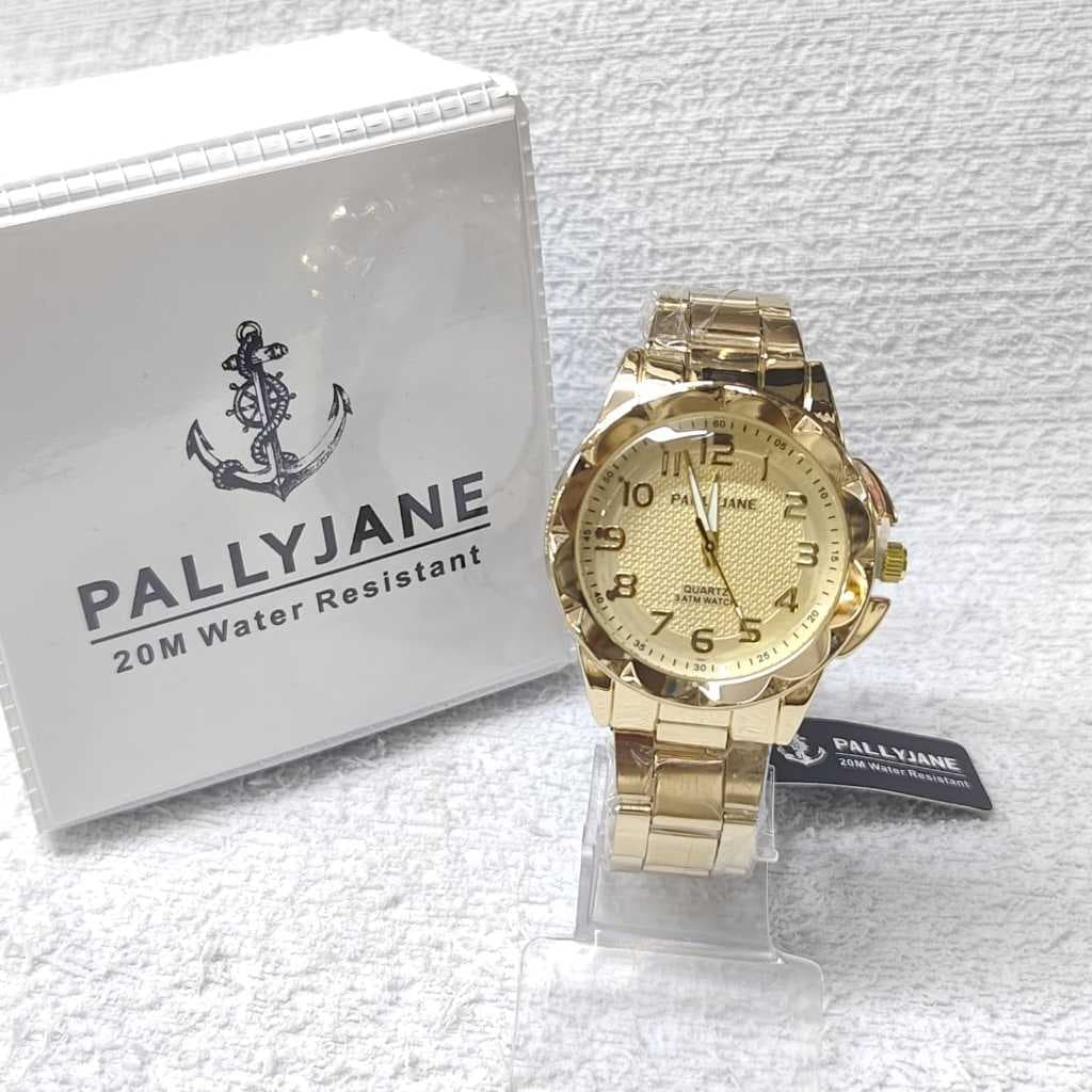 relógio feminino PALLYJANE  de luxo em aço inoxidável,à prova d'água