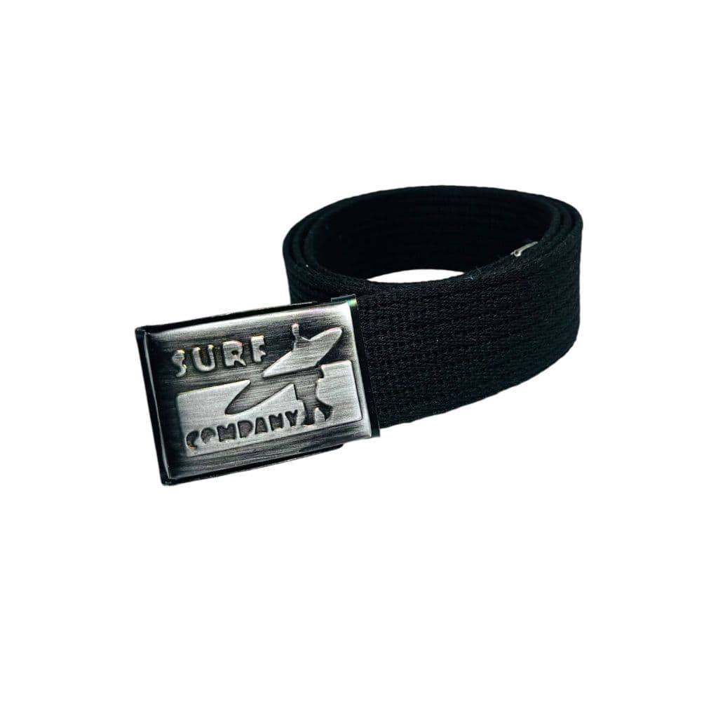 Cinto Masculino Da Moda De Lona Fivela Americana Grafite - Lucas