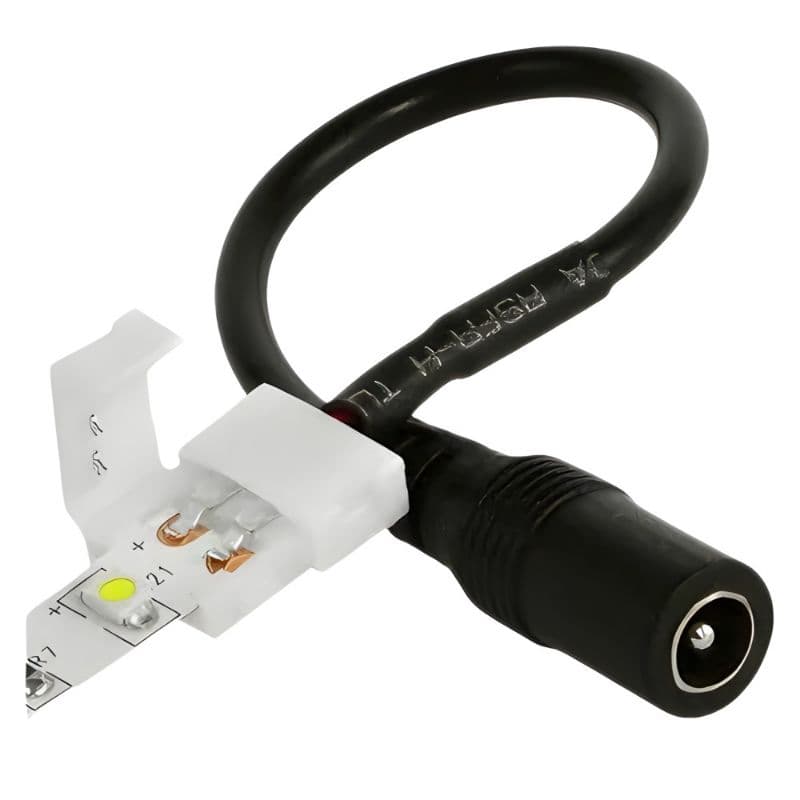 Emenda Rápida com Conector P4 para Fita LED 3528 5050 2 Vias