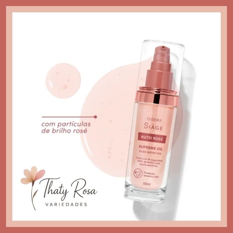 Supreme Oil Siàge Nutri Rosé 60ml