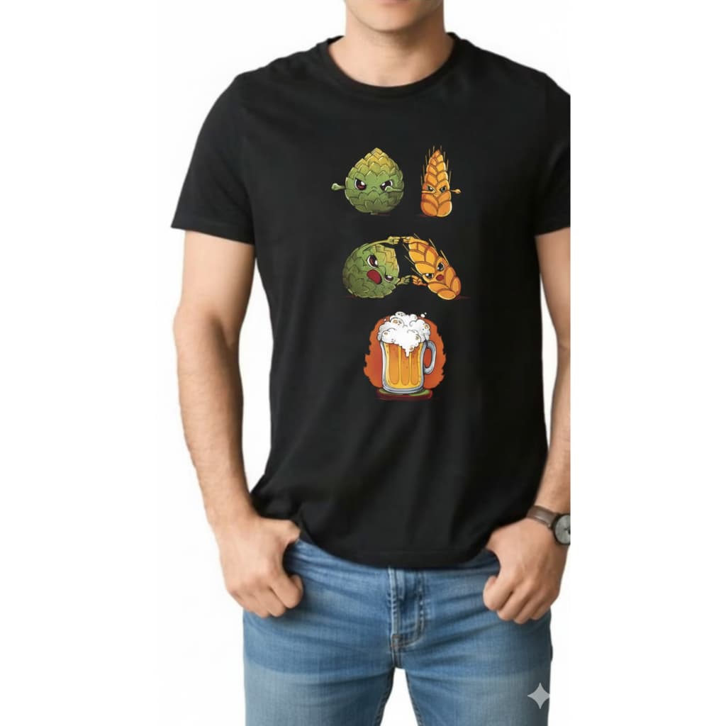 Camiseta Cerveja Engraçada - Design Autêntico Cervejeiro Raiz - presente amigo invisível natal