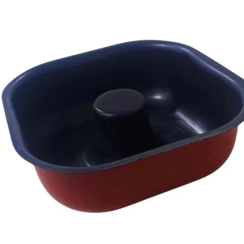 Forma para pudim Quadrada Ant aderente Teflon