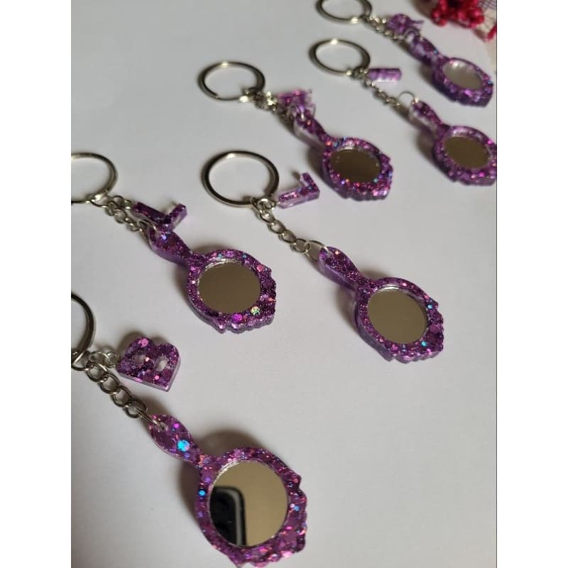 Mini Espelhinho Princesa | Espelho Lembrancinhas para 15 anos, aniversário Kit com cartao 5 | 10 | 15 | 20