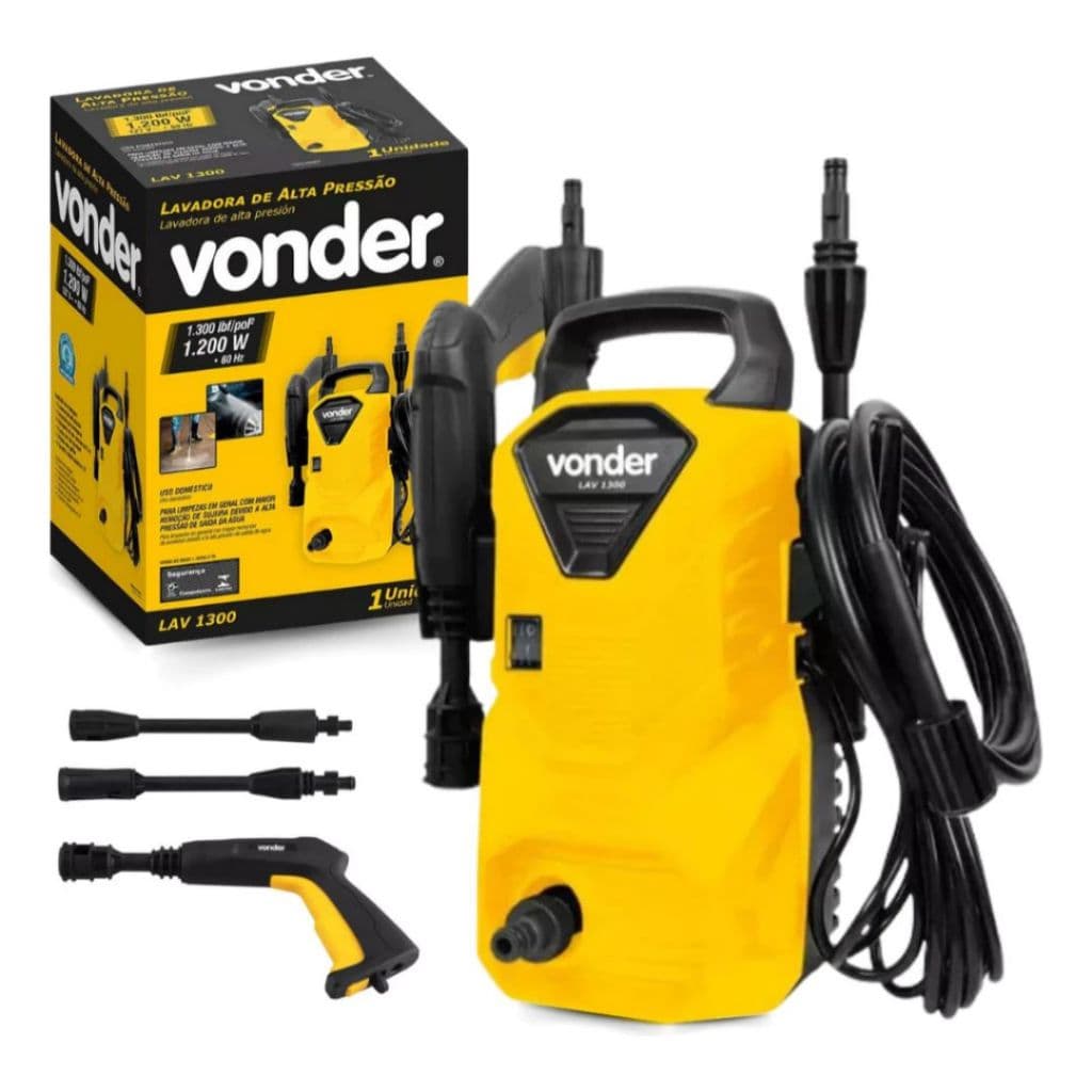 Lavadora de Alta Pressão LAV 1300 1300W 220V Potente VONDER