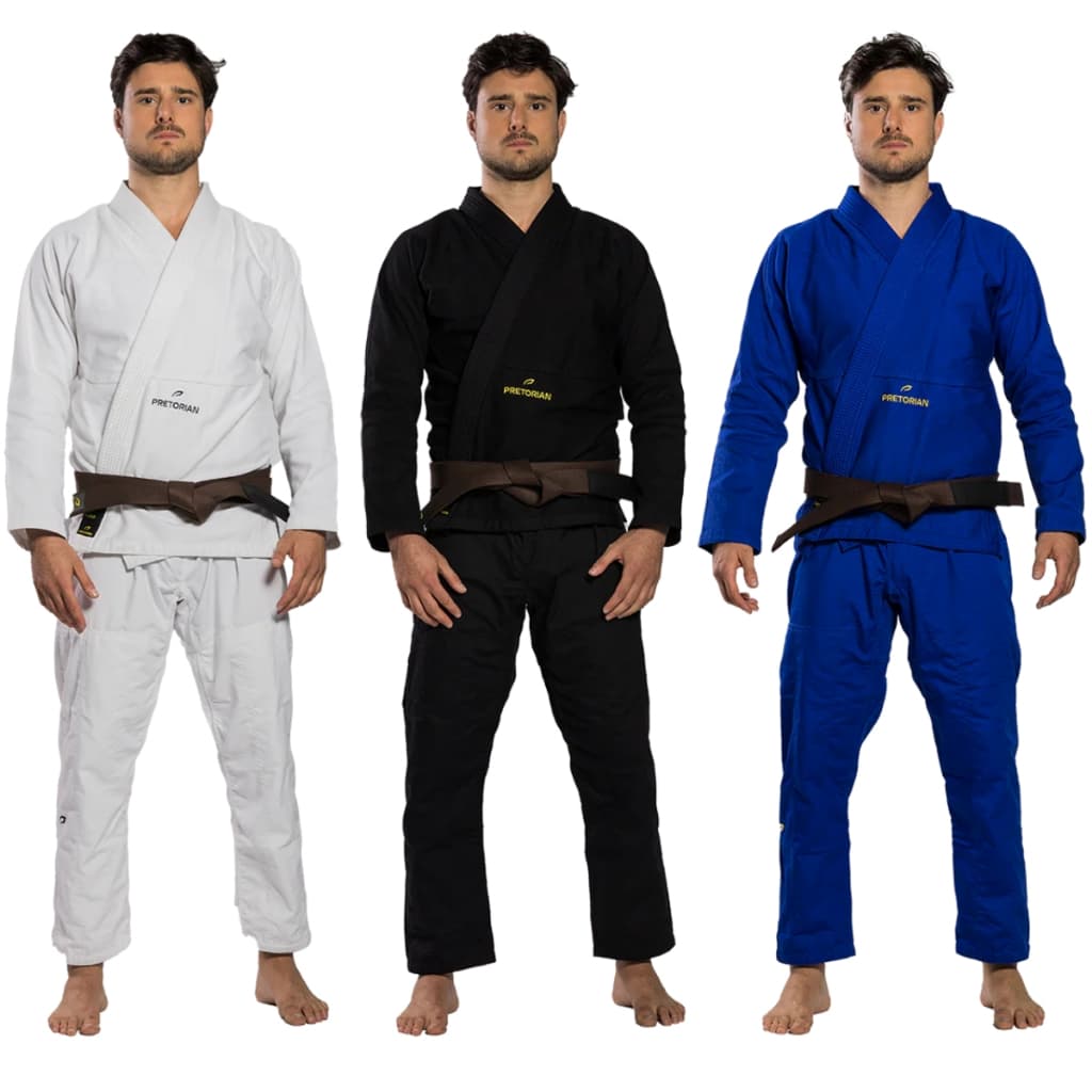 Kimono Adulto Jiu-Jitsu / Judo / Artes Marciais Ultra profissional Fight for Good Pretorian 350gr