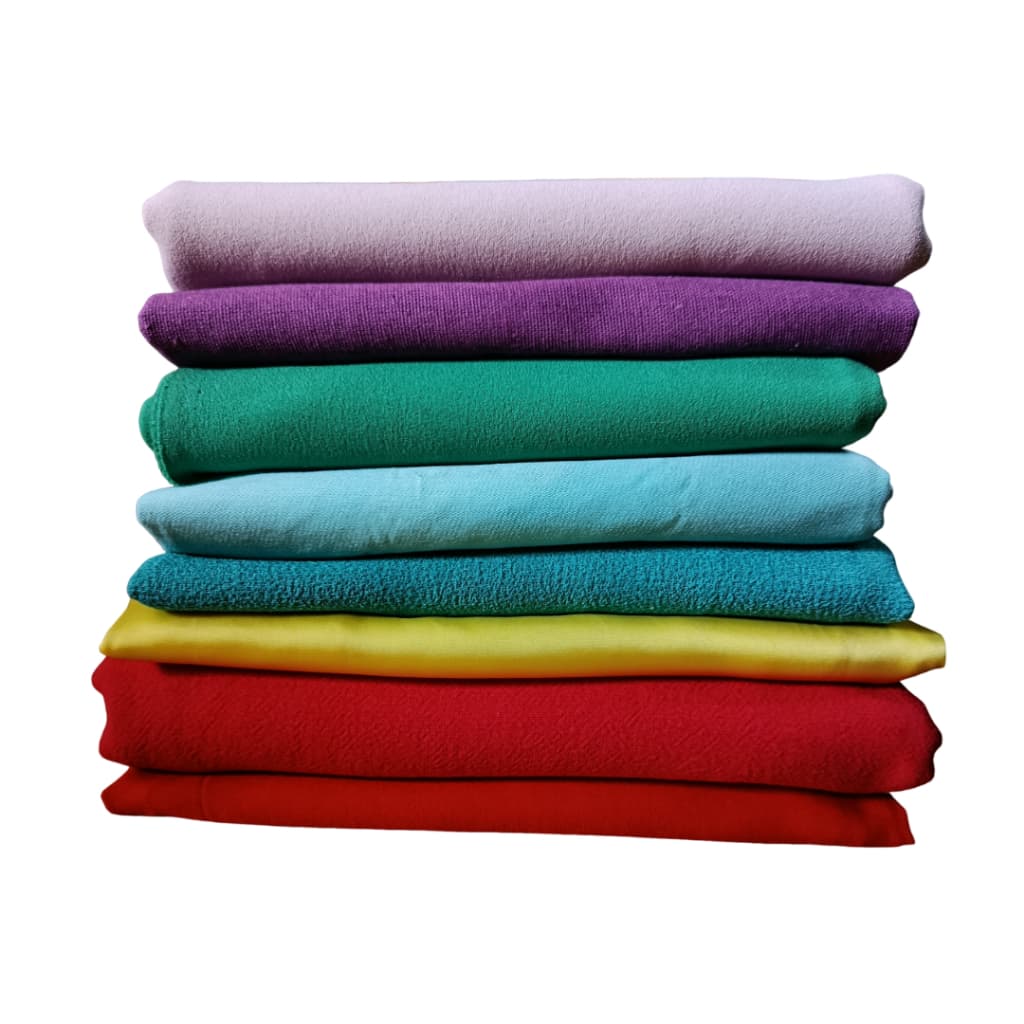 3kg Retalhos de Tecido Sortidos com LD leves defeitos - Abaixo de 80cm para Costura, Artesanato, Roupas de Boneca Lenços