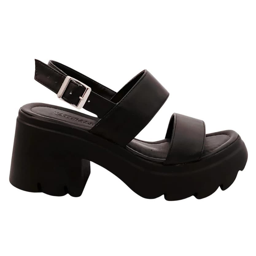 Sandália Feminina Plataforma Sola Macia Salto Tratorada Leve Flatform Blogueira Influencer