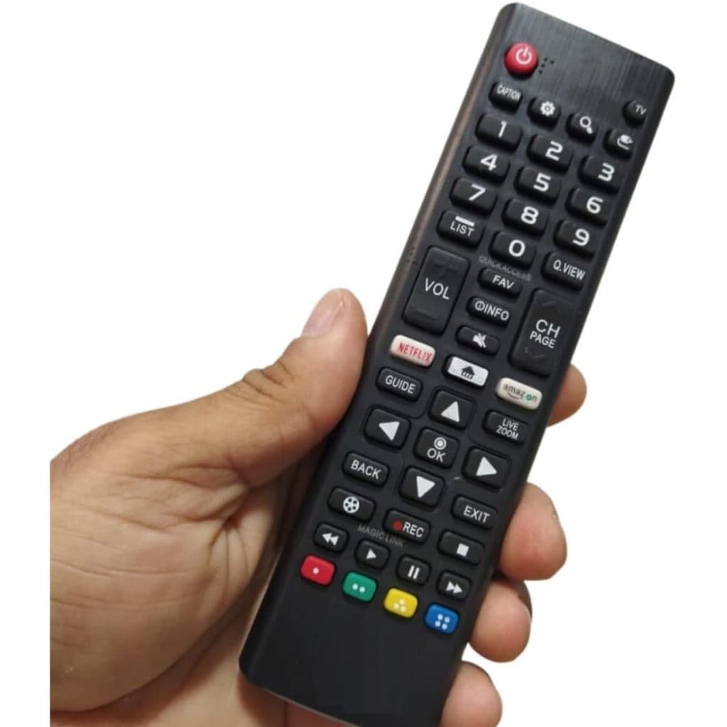 Controle Compatível Com LG Smart 4k Led Lcd Plasma Com Netflix Amazon