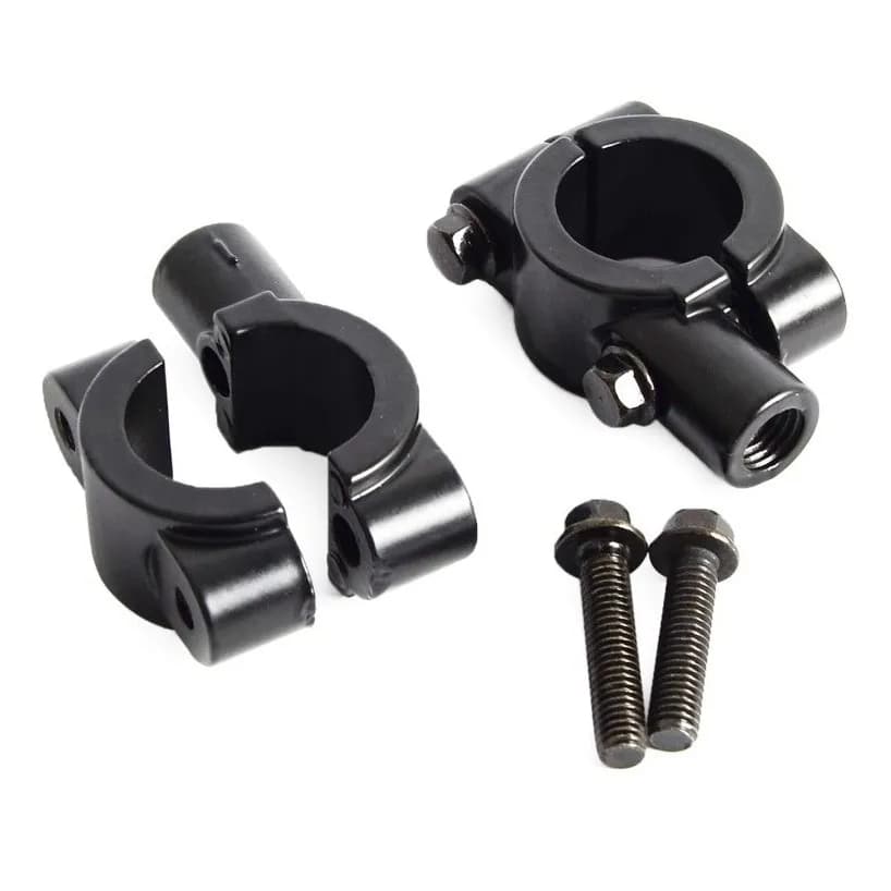 suporte de retrovisor moto ou bike - Guidão 22mm e rosca do retrovisor 10mm