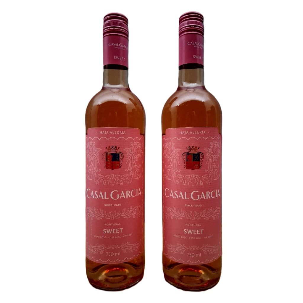 Kit Vinho Português Casal Garcia Sweet Rose 750ml 2 unidades