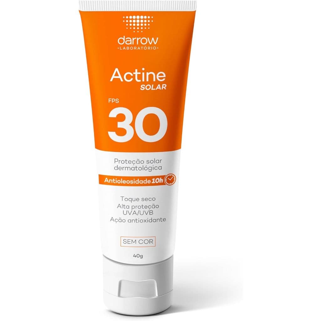 PROTETOR SOLAR FACIAL ACTINE ANTIOLEOSIDADE FPS30  40G DARROW