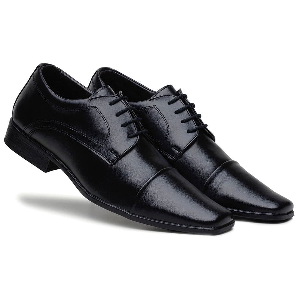 Sapato Social Masculino Bertelli Liso Elegante Confortável Antiderrapante