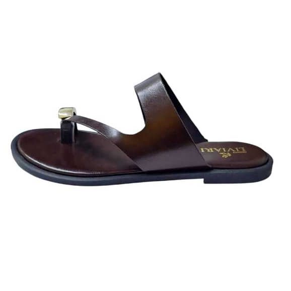Rasteira com Lesma Sandália Feminina Chinelo Rasteirinha Luxo da Moda Dedinho com Lesma Sandália Feminina Ref. 037/23