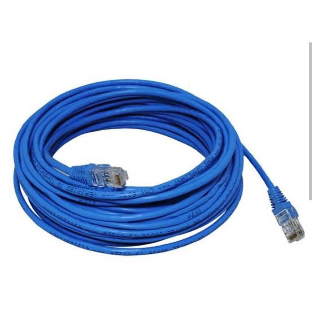 ⚡ Cabo de Rede CAT6 30 Metros – Alta Velocidade e Desempenho Profissional