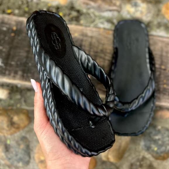 Chinelo De Dedo Nuvem Eva Feminino Conforto E Estilo Com Trança ENVIO IMEDIATO