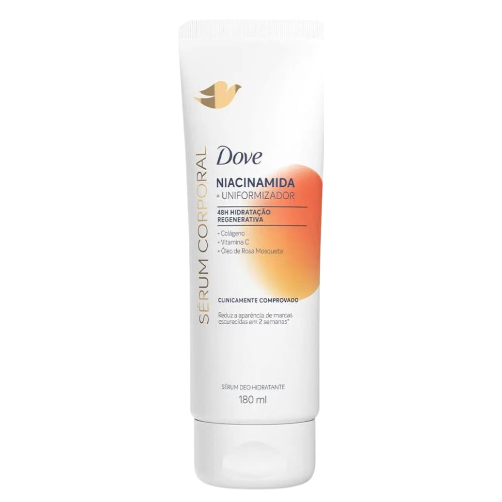Dove Niacinamida Sérum Corporal 180ml | Hidratação Profunda e Uniformização da Pele