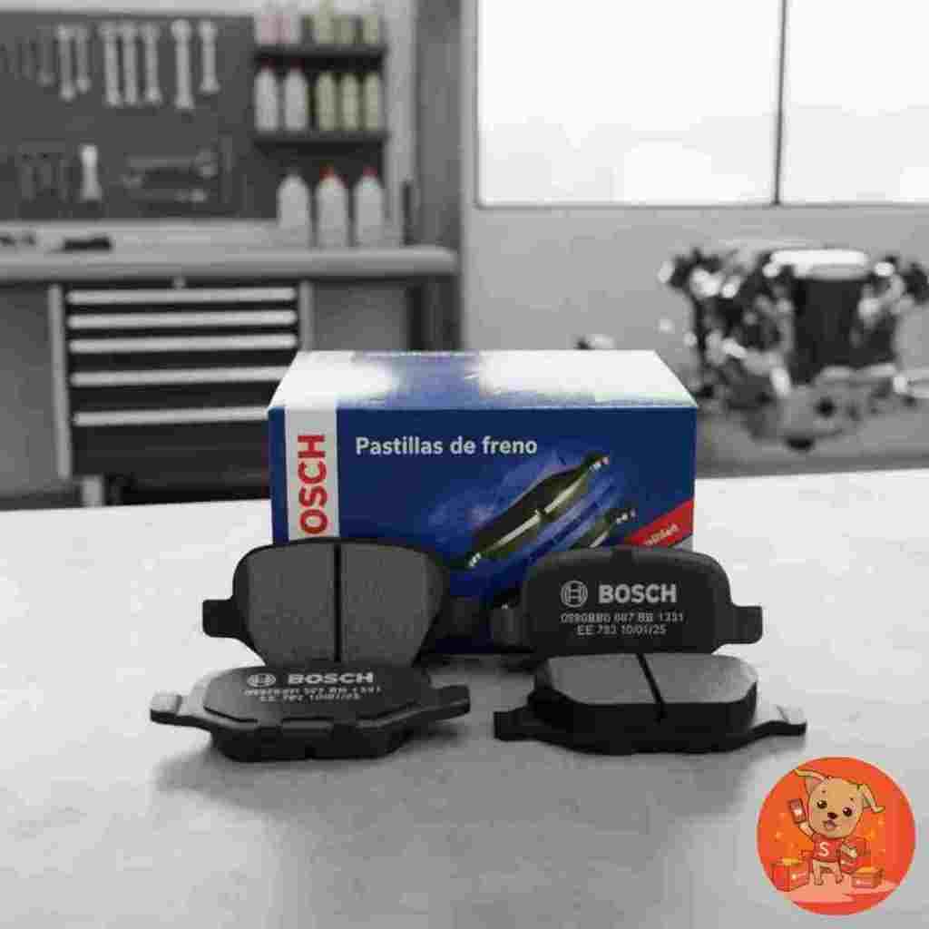 Jogo Pastilha Freio Original Bosch Traseira Linea 1.8 1.9  500 1.4 2008 a 2011 156 2.5 24v 2002 a 05