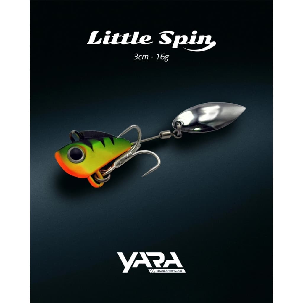 Isca Artificial Yara Little Spin 3cm 16g - Folha