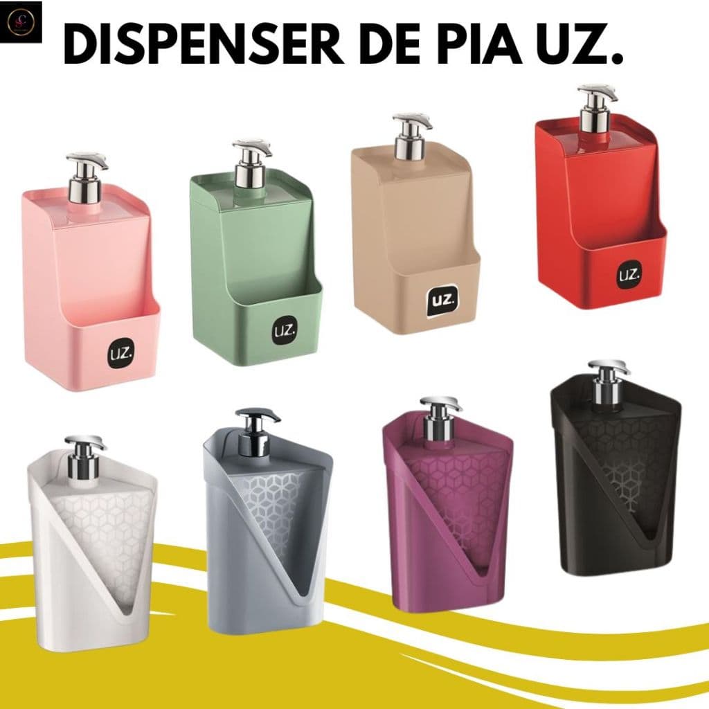 Dispenser de Pia Porta Detergente e Esponja Slim UZ