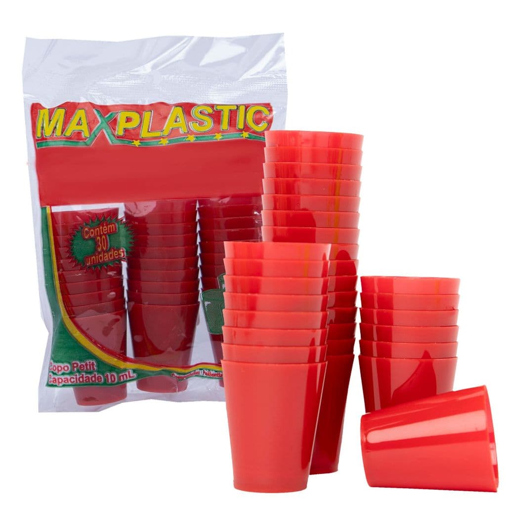 Copo Petit da Maxplastic Ideal para Servir Docinhos 30 unid 10ml